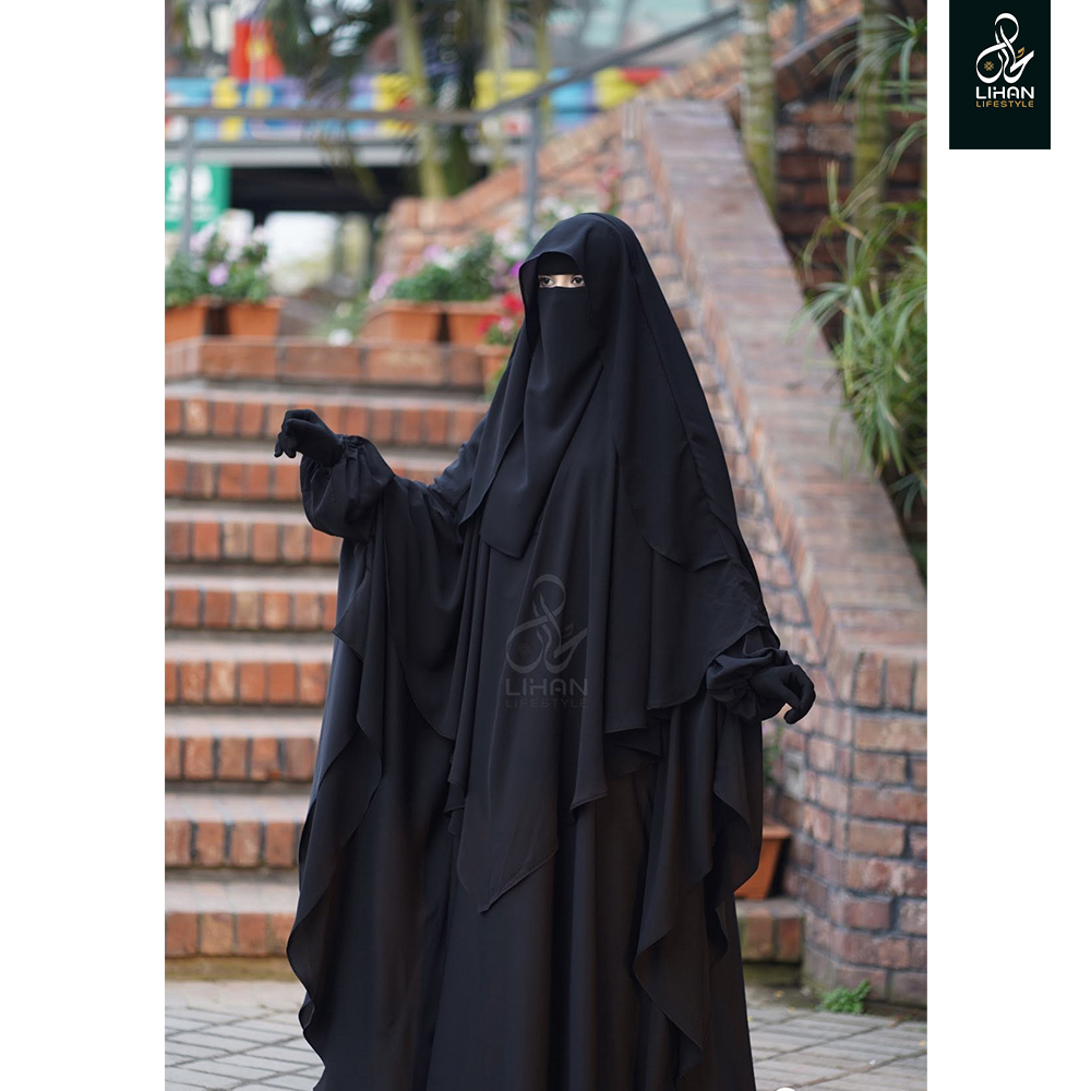 One Part Hoodie Jilbab Set | ওয়ান পার্ট হুডি জিলবাব সেট